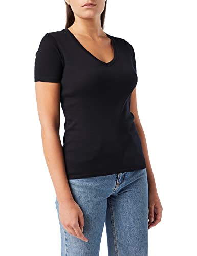United Colors of Benetton Damen T-Shirt Pullunder, Schwarz (Nero 100), X-Large von United Colors of Benetton