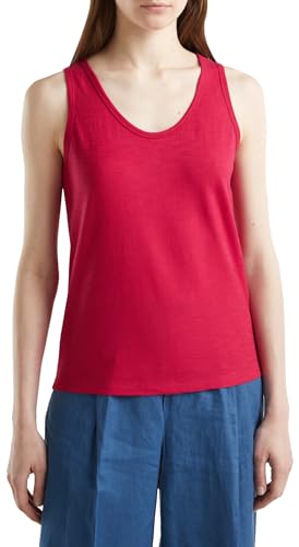 United Colors of Benetton Damen Tanktop 3bvxdh00s Unterhemd, Dunkelrot 19D, XX-Small von United Colors of Benetton