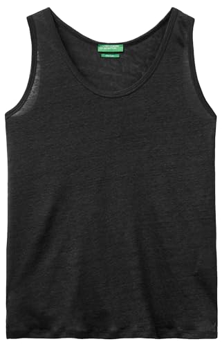 United Colors of Benetton Damen Tanktop 3kgqe8398 Unterhemd, Schwarz 100, X-Large von United Colors of Benetton