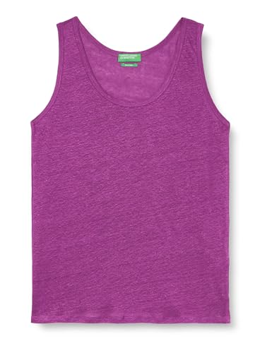 United Colors of Benetton Damen Tanktop 3kgqe8398 Unterhemd, Violett 007, Medium von United Colors of Benetton