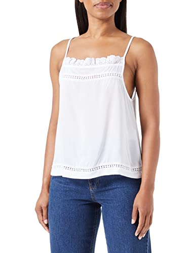 United Colors of Benetton Damen Tanktop 4TD43H005 Unterhemd, Optisches Weiß 101, XS von United Colors of Benetton