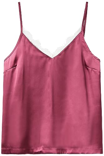 United Colors of Benetton Damen Tanktop 4ko13h007 Unterhemd, Dunkle Malve 1r4, Large von United Colors of Benetton