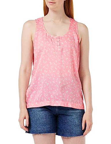 United Colors of Benetton Damen Tanktop 5uefdh007 Unterhemd, Rosa mit Muster 73 W, Medium von United Colors of Benetton