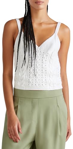 United Colors of Benetton Damen Top 101tdh01b Unterhemd, Weiß, Large von United Colors of Benetton