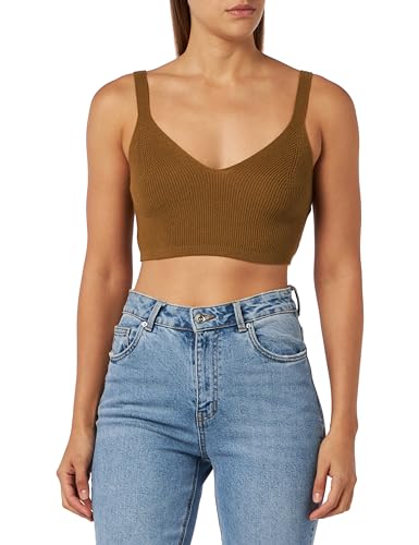 United Colors of Benetton Damen Top 109v3h002 Unterhemd, Tabacco 96v, M von United Colors of Benetton