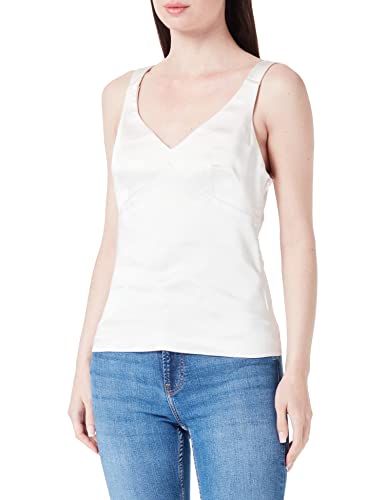 United Colors of Benetton Damen Top 50v4dh009 Unterhemd, Creme 0z3, Medium von United Colors of Benetton