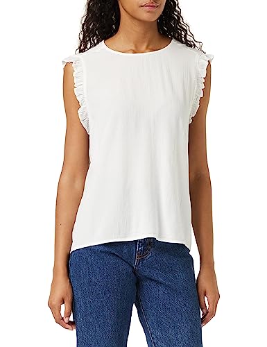 United Colors of Benetton Damen Top 5m8fdq04h Unterhemd, Creme 0z3, Large von United Colors of Benetton