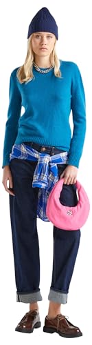 United Colors of Benetton Damen Trikot G/C M/L 103me1n23 Pullover, blau, S von United Colors of Benetton