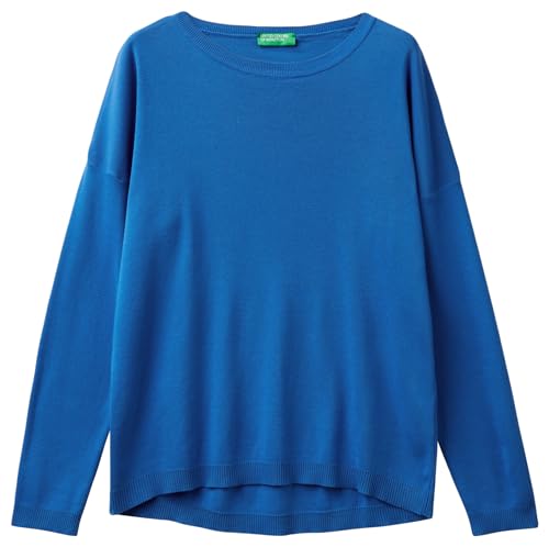United Colors of Benetton Damen Trikot G/C M/L 1091D100E Pullover, Bluette 3 m6, M United Colors of Benetton Damen Trikot G/C M/L 1091D100E Pullover, Bluette 3 m6, M von United Colors of Benetton