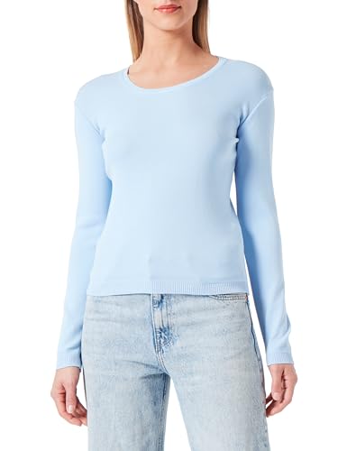 United Colors of Benetton Damen Trikot G/C M/L 1091D1M08 Pullover, Hellblau 2k3, L von United Colors of Benetton