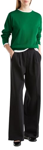 United Colors of Benetton Damen Trikot G/C M/L 11ahd10a4 Pullover, grün, S von United Colors of Benetton