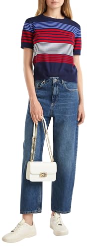 United Colors of Benetton Damen Trikot G/C M/M 1094E10az T-Shirt, blau, L von United Colors of Benetton