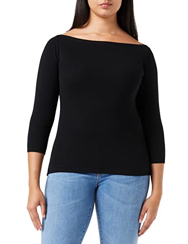 United Colors of Benetton Damen Trikot M/M 1091D1M09 Pullover, Schwarz 100, L von United Colors of Benetton