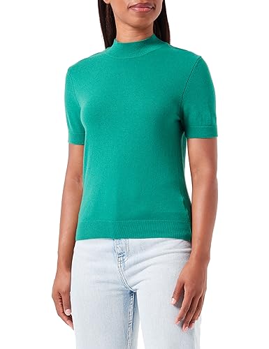 United Colors of Benetton Damen Trikot Rollkragen M/M 1035d201w Pullover, Waldgrün 1u3, L von United Colors of Benetton