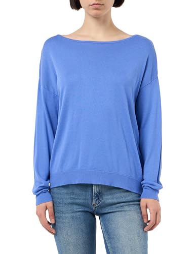 United Colors of Benetton Damen Trikot Sc Boot M/L 103cd10av Pullover, blau, XL von United Colors of Benetton