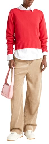 United Colors of Benetton Damen Trikot Sc Boot M/L 1244D10C6 Pullover, rot, XL von United Colors of Benetton