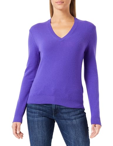 United Colors of Benetton Damen Trikot V-Ausschnitt M/L 1002D4488 Pullover, Bluette 049, L von United Colors of Benetton