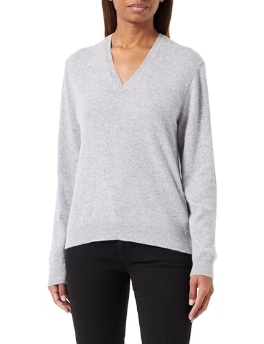 United Colors of Benetton Damen Trikot V-Ausschnitt M/L 1002D4488 Pullover, Grau 501, S von United Colors of Benetton