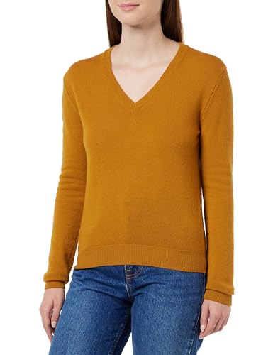 United Colors of Benetton Damen Trikot V-Ausschnitt M/L 1002D4488 Pullover, Tabak 072, S von United Colors of Benetton