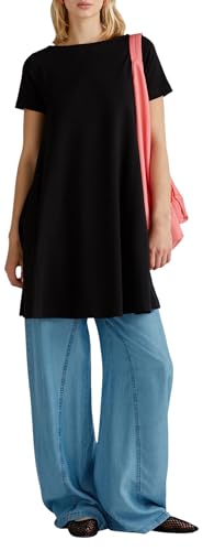 United Colors of Benetton Damen Vestito 3z1rdv01e Kleid, Schwarz, S von United Colors of Benetton