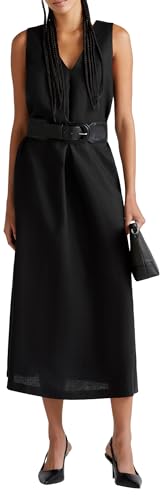 United Colors of Benetton Damen Vestito 4aghdv07c Kleid, Schwarz, XS von United Colors of Benetton