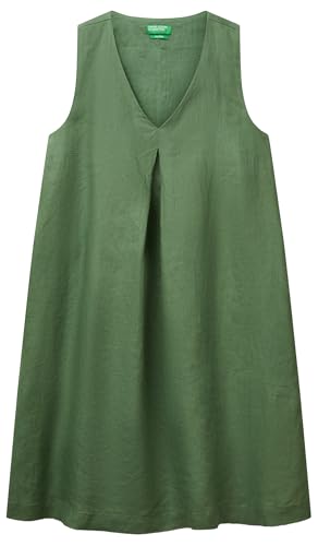 United Colors of Benetton Damen Vestito 4aghdv0ax Kleid, grün, S von United Colors of Benetton