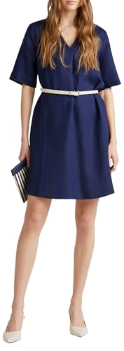 United Colors of Benetton Damen Vestito 4aghdv0b0 Kleid, blau, XS von United Colors of Benetton