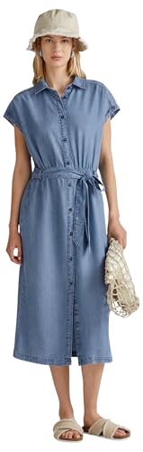 United Colors of Benetton Damen Vestito 4khndv0bi Kleid, blau, L United Colors of Benetton Damen Vestito 4khndv0bi Kleid, blau, L von United Colors of Benetton