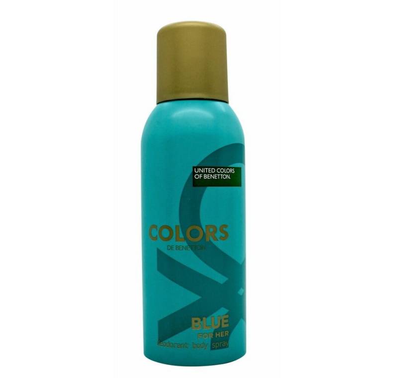 United Colors of Benetton Deo-Roller Benetton Colors de Benetton Blue Deodorant Spray 150ml von United Colors of Benetton
