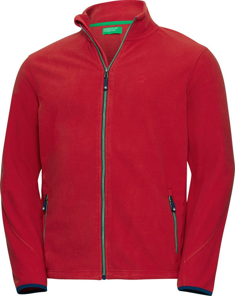 United Colors of Benetton Fleecejacke Höchster Tragekomfort in Top-Markenqualität von United Colors of Benetton