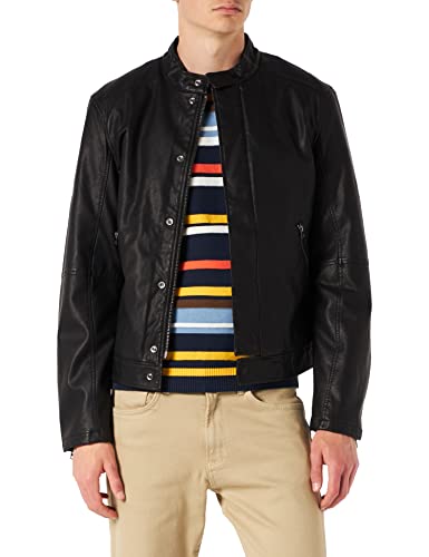 United Colors of Benetton Herren 2gk653h08 Jacke, Schwarz 100, M von United Colors of Benetton