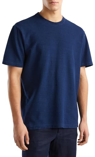 United Colors of Benetton Herren 31rku1080 T-Shirt, Denim 905, XL von United Colors of Benetton