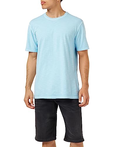 United Colors of Benetton Herren 3je1u105u T-Shirt, Hellblau 9L3, Medium von United Colors of Benetton