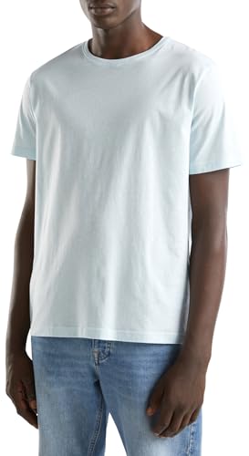 United Colors of Benetton Herren 3p7xu1058 T-Shirt, blau, Large von United Colors of Benetton