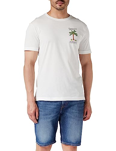 United Colors of Benetton Herren 3p7xu105i T-Shirt, Weiß 902, X-Small von United Colors of Benetton