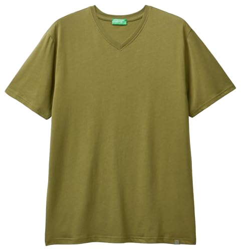United Colors of Benetton Herren 3u53j4231 T-Shirt, Militärgrün 313, Large United Colors of Benetton Herren 3u53j4231 T-Shirt, Militärgrün 313, Large von United Colors of Benetton