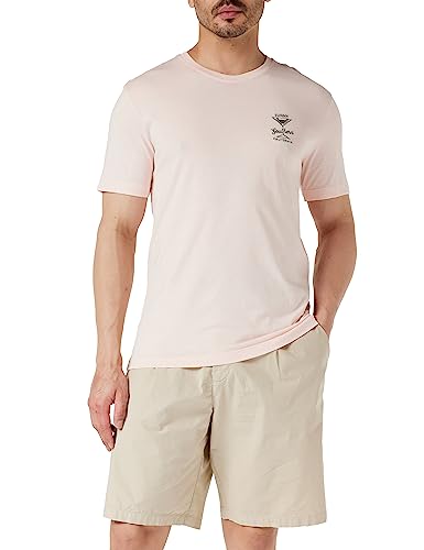 United Colors of Benetton Herren 3u53u105j T-Shirt, Pastellrosa 26p, XXL von United Colors of Benetton