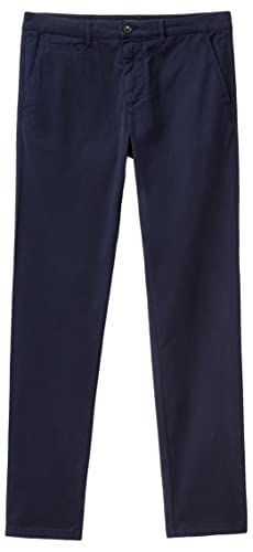 United Colors of Benetton Herren 4DKH55I18 Hose, Dunkelblau 016, 42 von United Colors of Benetton