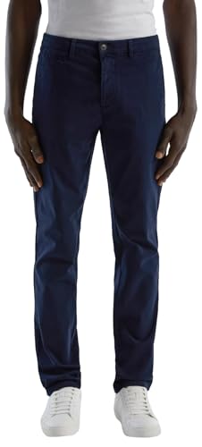 United Colors of Benetton Herren 4DKH55I18 Hose, Dunkelblau 016, 56 von United Colors of Benetton