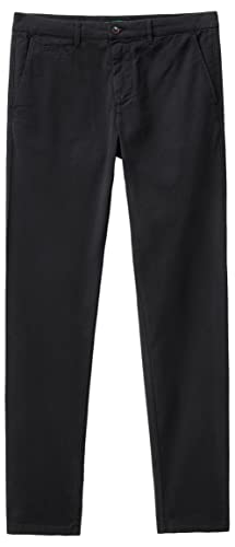 United Colors of Benetton Herren 4DKH55I18 Hose, Schwarz 100, 42 von United Colors of Benetton