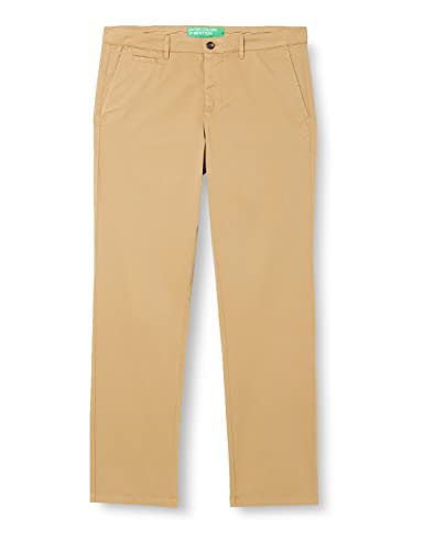 United Colors of Benetton Herren 4DKH55I28 Hose, Khaki 25R, 50 von United Colors of Benetton