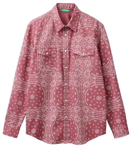 United Colors of Benetton Herren 5qcauq04p Hemd, rot, Medium United Colors of Benetton Herren 5qcauq04p Hemd, rot, Medium von United Colors of Benetton