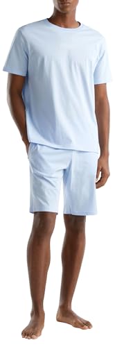 United Colors of Benetton Herren Bermuda 30964900B Pyjamaunterteil, Hellblau 2k3, L von United Colors of Benetton