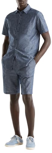 United Colors of Benetton Herren Bermuda 4wv1u9005 Shorts, blau, 48 von United Colors of Benetton