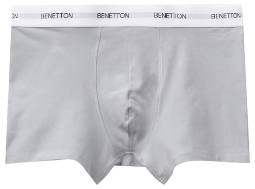 United Colors of Benetton Herren Boxer 3OP82X00O Boxershorts, Grigio Chiaro 16K, L von United Colors of Benetton