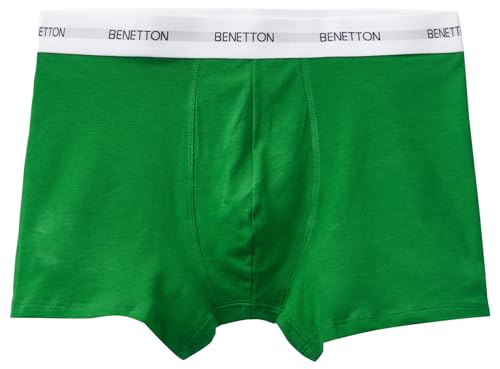 United Colors of Benetton Herren Boxer 3OP82X00O Boxershorts, Verde Bosco 1U3, XL von United Colors of Benetton