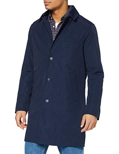 United Colors of Benetton Herren Cappotto Mantelkleid, Blu 016, 46 von United Colors of Benetton