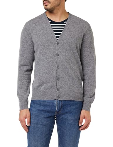 United Colors of Benetton Herren Cardigan M/L 1002u600o Strickjacke, Dunkelgrau 507, Large von United Colors of Benetton