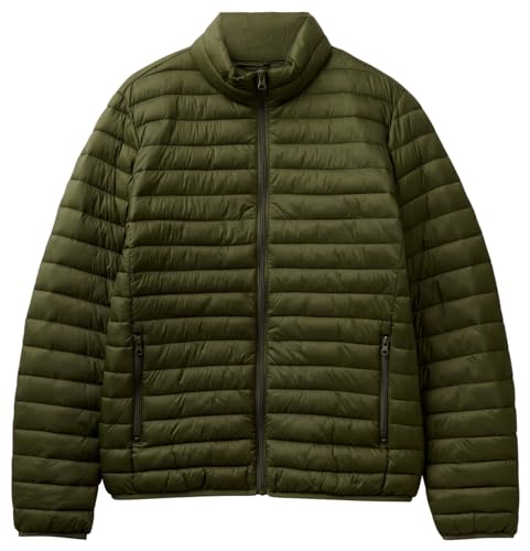 United Colors of Benetton Herren GIUBBOTTO 2BA2UN028 Anzugjacke, Verde militare scuro 35Y, von United Colors of Benetton