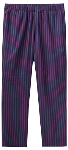 United Colors of Benetton Herren Hose 4tmw4f008 Pyjamahose, Blu A Righe Rosso Magenta 901, S von United Colors of Benetton